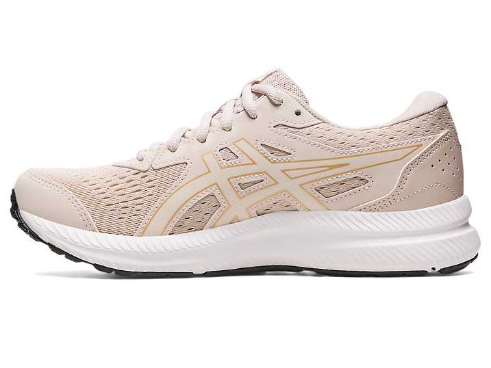 Asics GEL-CONTEND 8 Ženske Tekaški Čevlji Bež Kremna | Slovenija-2901658