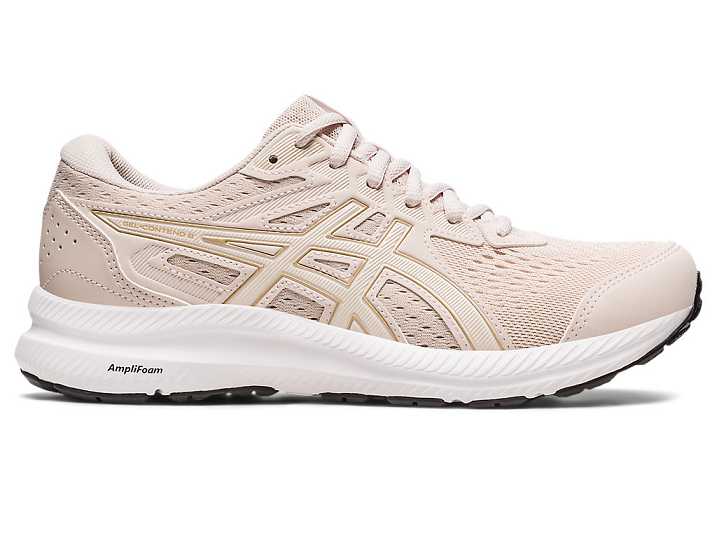 Asics GEL-CONTEND 8 Ženske Tekaški Čevlji Bež Kremna | Slovenija-2901658