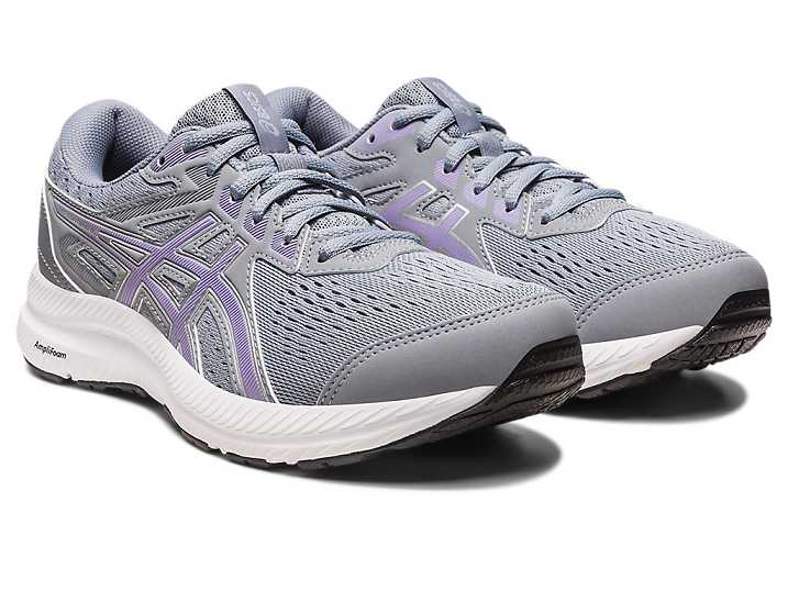 Asics GEL-CONTEND 8 Ženske Tekaški Čevlji Sive Vijolične | Slovenija-4286917