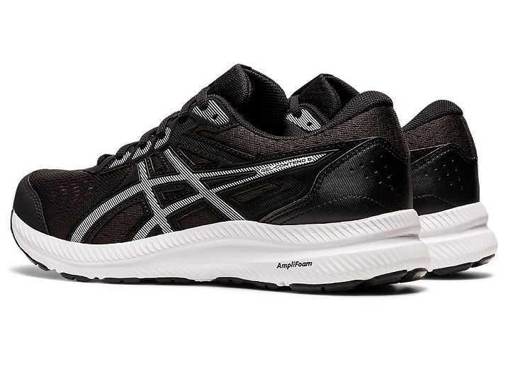 Asics GEL-CONTEND 8 Ženske Tekaški Čevlji Črne Bele | Slovenija-6085431