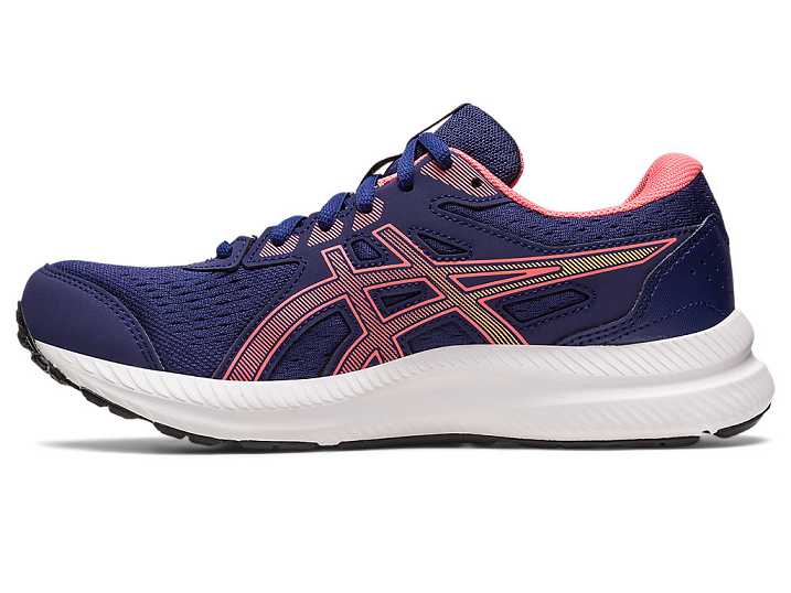 Asics GEL-CONTEND 8 Ženske Tekaški Čevlji Modre | Slovenija-9736548