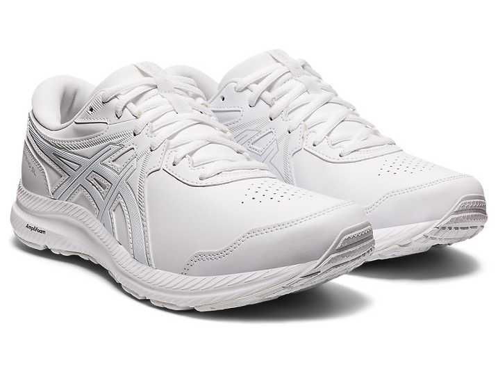 Asics GEL-CONTEND WALKER Moški Pohodni Čevlji Bele | Slovenija-6024187