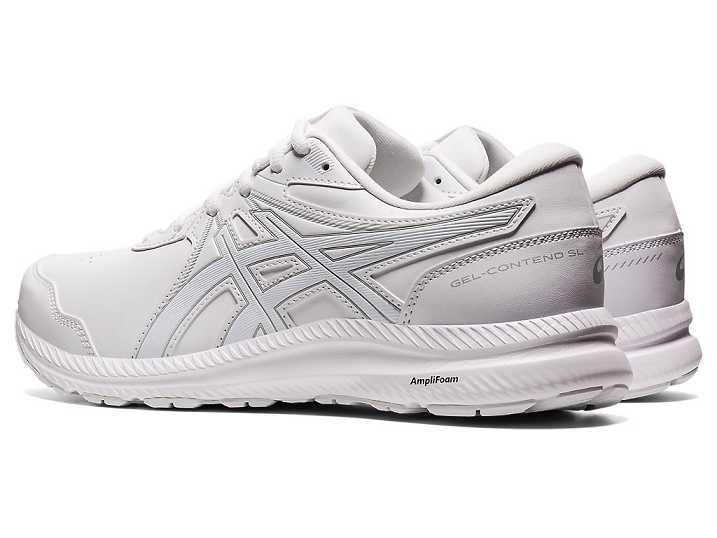 Asics GEL-CONTEND WALKER Moški Pohodni Čevlji Bele | Slovenija-6024187