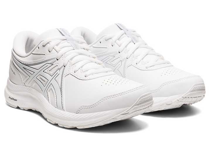 Asics GEL-CONTEND WALKER Ženske Pohodni Čevlji Bele | Slovenija-2187539