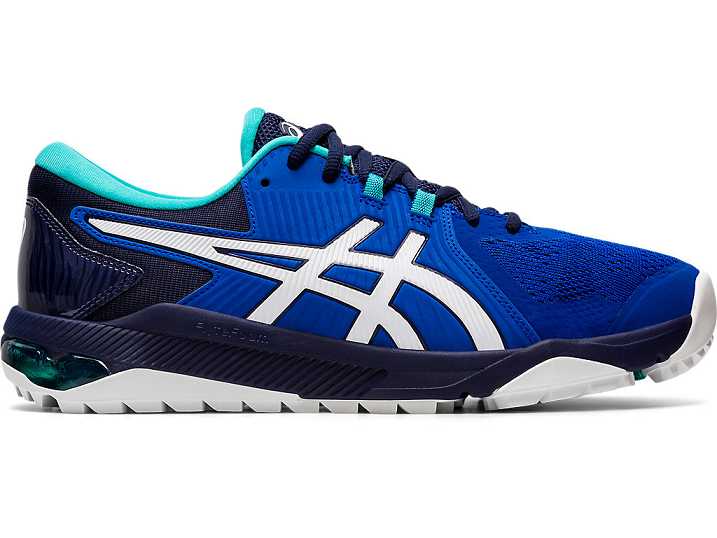 Asics GEL-COURSE GLIDE Moški Čevlji Za Golf Modre Bele | Slovenija-5643170