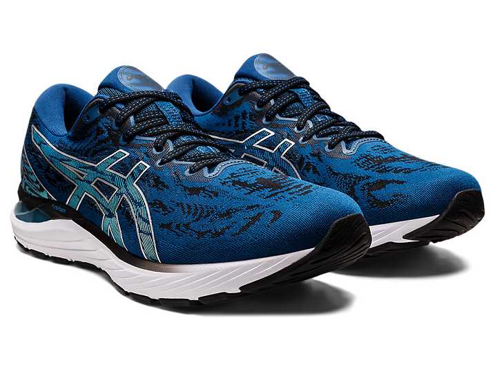 Asics GEL-CUMULUS 23 Moški Tekaški Čevlji Modre Srebrne | Slovenija-6120384