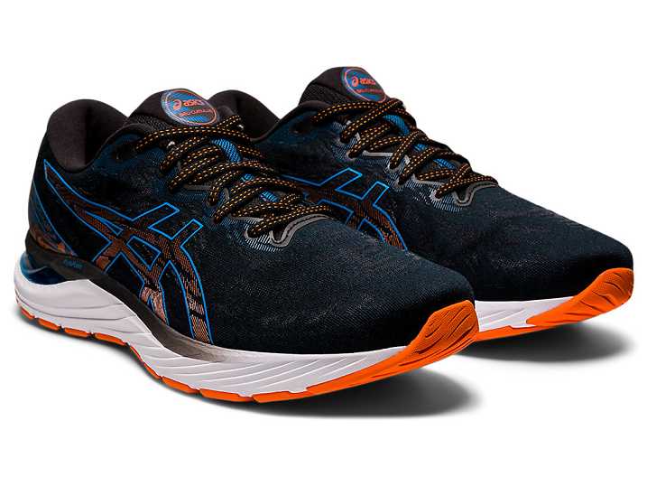 Asics GEL-CUMULUS 23 Moški Tekaški Čevlji Črne Modre | Slovenija-6802519