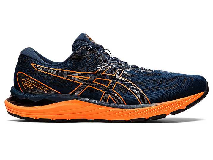 Asics GEL-CUMULUS 23 Moški Tekaški Čevlji Modre Oranžne | Slovenija-8042763