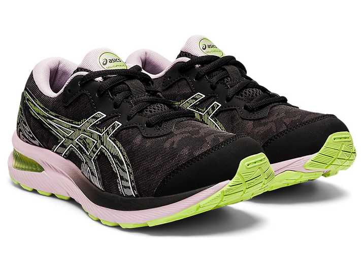 Asics GEL-CUMULUS 23 Otroški Tekaški Čevlji Črne Roza | Slovenija-8901236