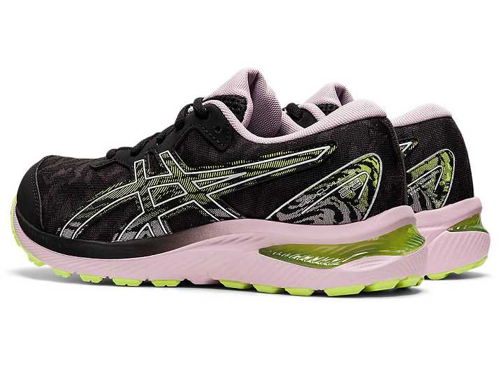 Asics GEL-CUMULUS 23 Otroški Tekaški Čevlji Črne Roza | Slovenija-8901236