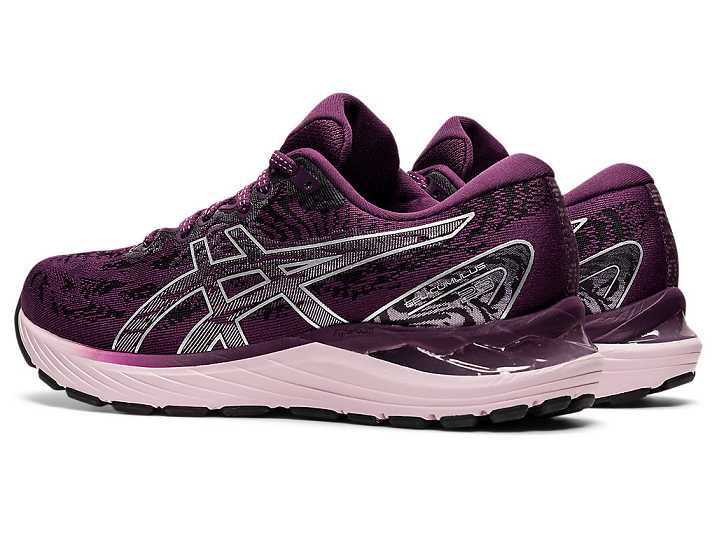 Asics GEL-CUMULUS 23 Ženske Tekaški Čevlji Temno Vijolične Srebrne | Slovenija-1470236