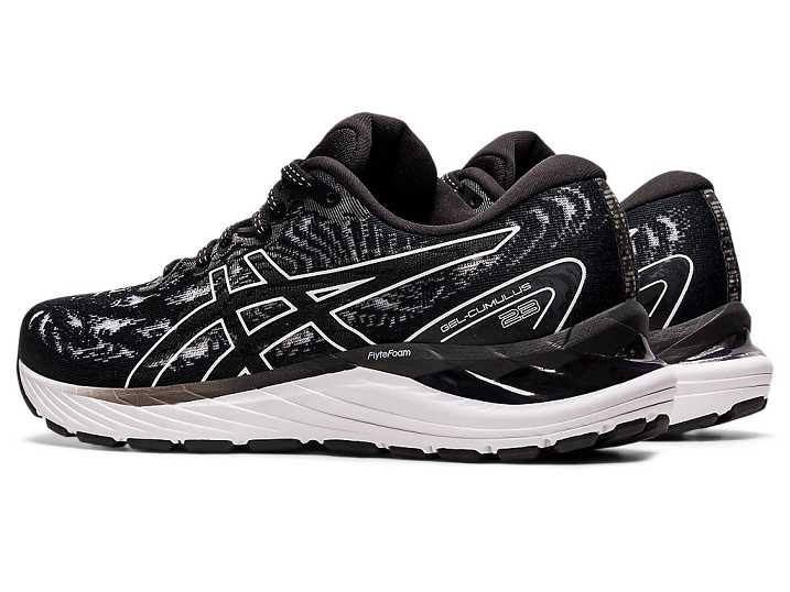 Asics GEL-CUMULUS 23 Ženske Tekaški Čevlji Črne Bele | Slovenija-6013984