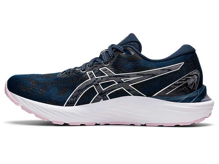 Asics GEL-CUMULUS 23 Ženske Tekaški Čevlji Modre Srebrne | Slovenija-7203965