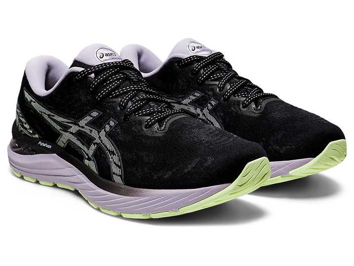 Asics GEL-CUMULUS 23 Ženske Tekaški Čevlji Črne Sive | Slovenija-7854639