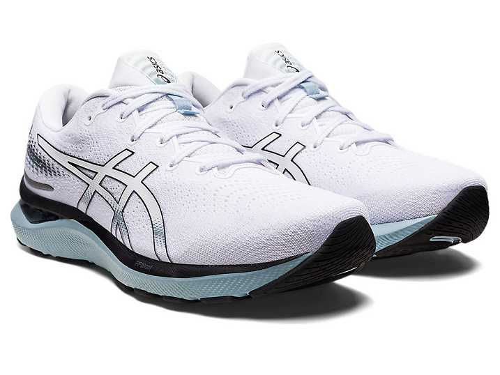 Asics GEL-CUMULUS 24 Moški Tekaški Čevlji Bele Črne | Slovenija-3028467