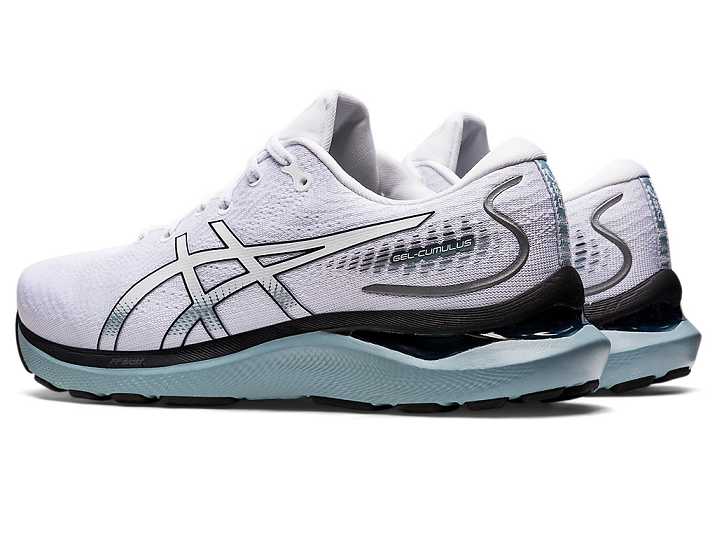 Asics GEL-CUMULUS 24 Moški Tekaški Čevlji Bele Črne | Slovenija-3028467