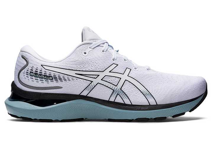 Asics GEL-CUMULUS 24 Moški Tekaški Čevlji Bele Črne | Slovenija-3028467