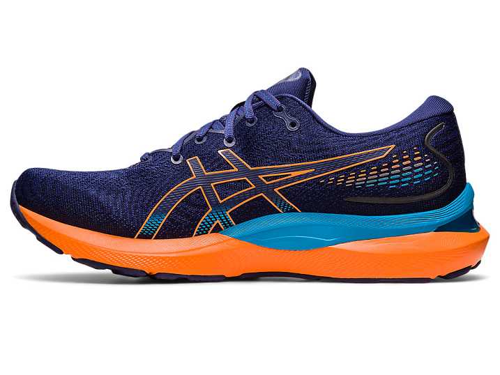 Asics GEL-CUMULUS 24 Moški Tekaški Čevlji Modre Oranžne | Slovenija-3265104