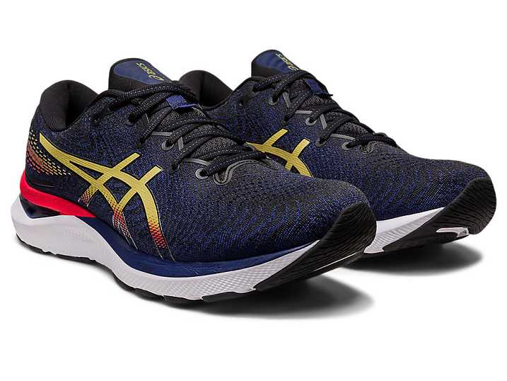 Asics GEL-CUMULUS 24 Moški Tekaški Čevlji Črne Olivno Zelene | Slovenija-8746023