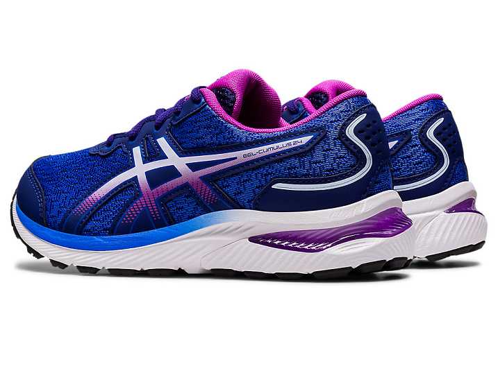 Asics GEL-CUMULUS 24 Otroški Tekaški Čevlji Modre | Slovenija-3274690