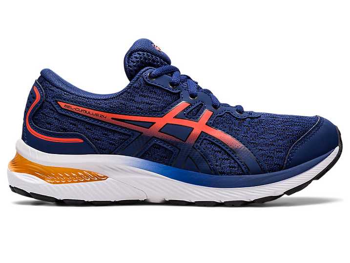 Asics GEL-CUMULUS 24 Otroški Tekaški Čevlji Roza | Slovenija-4382176