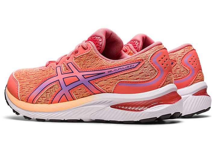 Asics GEL-CUMULUS 24 Otroški Tekaški Čevlji Oranžne Vijolične | Slovenija-7452913