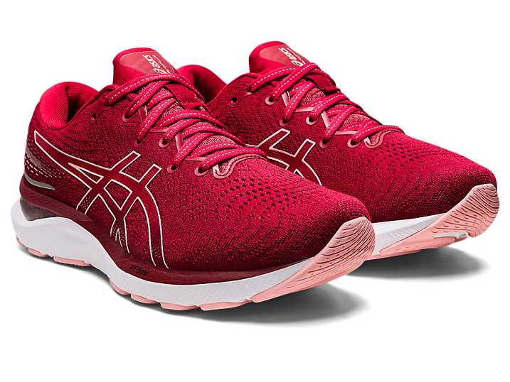 Asics GEL-CUMULUS 24 Ženske Tekaški Čevlji Rdeče Roza | Slovenija-0167235