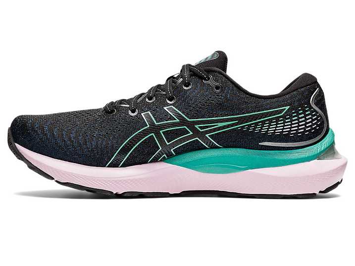 Asics GEL-CUMULUS 24 Ženske Tekaški Čevlji Črne Olivno Zelene | Slovenija-0248637