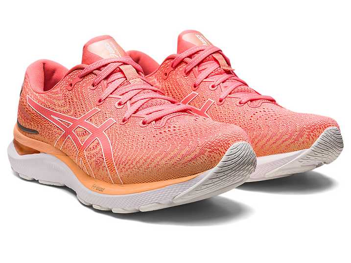 Asics GEL-CUMULUS 24 Ženske Tekaški Čevlji Oranžne Bele | Slovenija-0631274