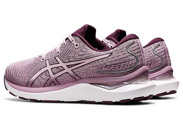 Asics GEL-CUMULUS 24 Ženske Tekaški Čevlji Roza Temno Vijolične | Slovenija-2481536