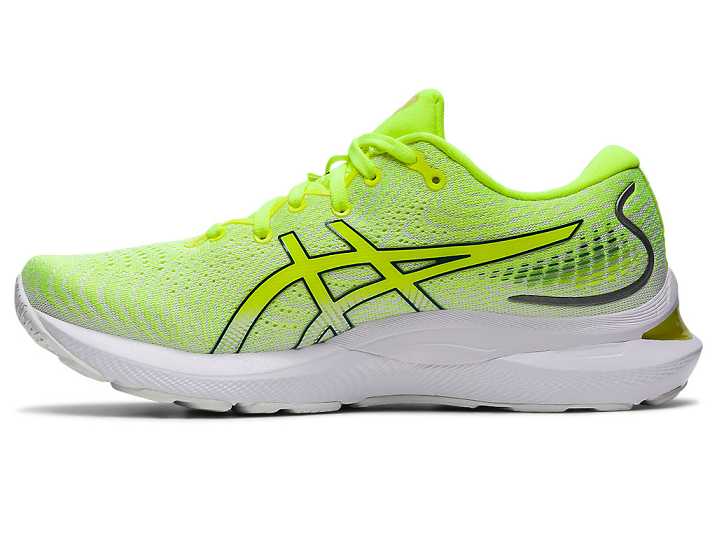 Asics GEL-CUMULUS 24 Ženske Tekaški Čevlji Rumene Temno Zelene | Slovenija-5247310