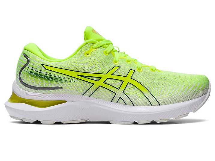 Asics GEL-CUMULUS 24 Ženske Tekaški Čevlji Rumene Temno Zelene | Slovenija-5247310