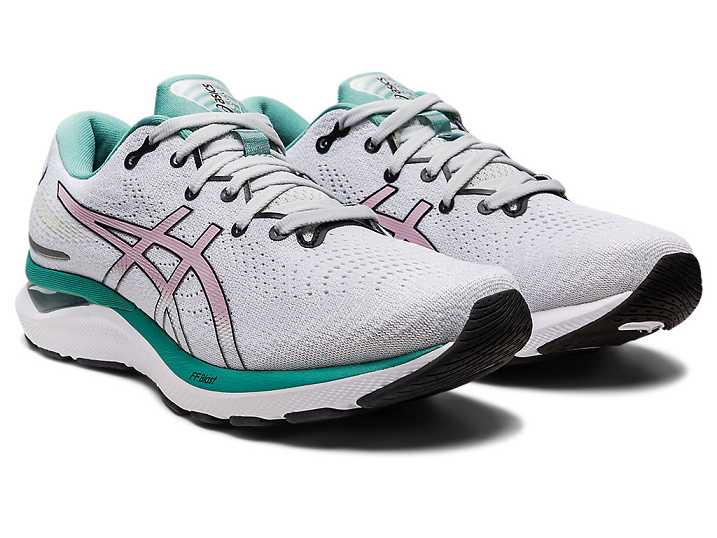 Asics GEL-CUMULUS 24 Ženske Tekaški Čevlji Sive Roza | Slovenija-8095673