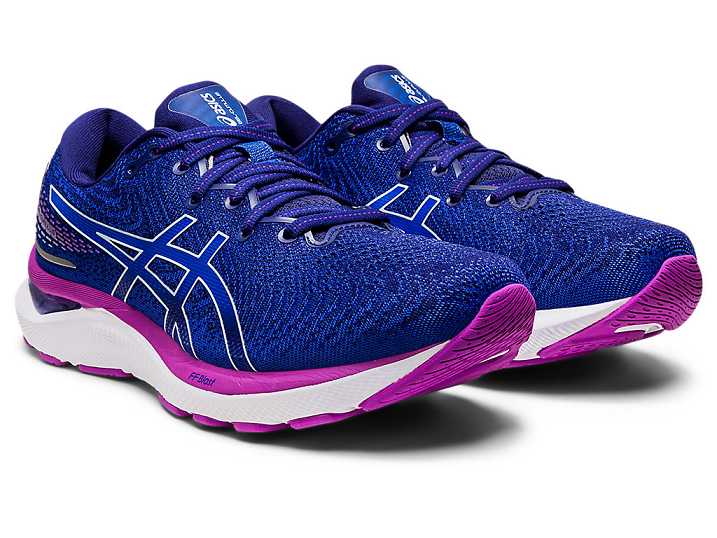 Asics GEL-CUMULUS 24 Ženske Tekaški Čevlji Modre | Slovenija-9170325