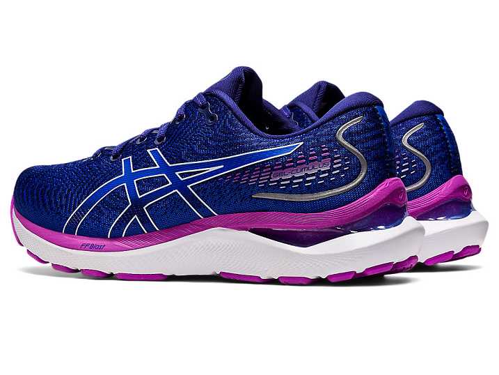 Asics GEL-CUMULUS 24 Ženske Tekaški Čevlji Modre | Slovenija-9170325