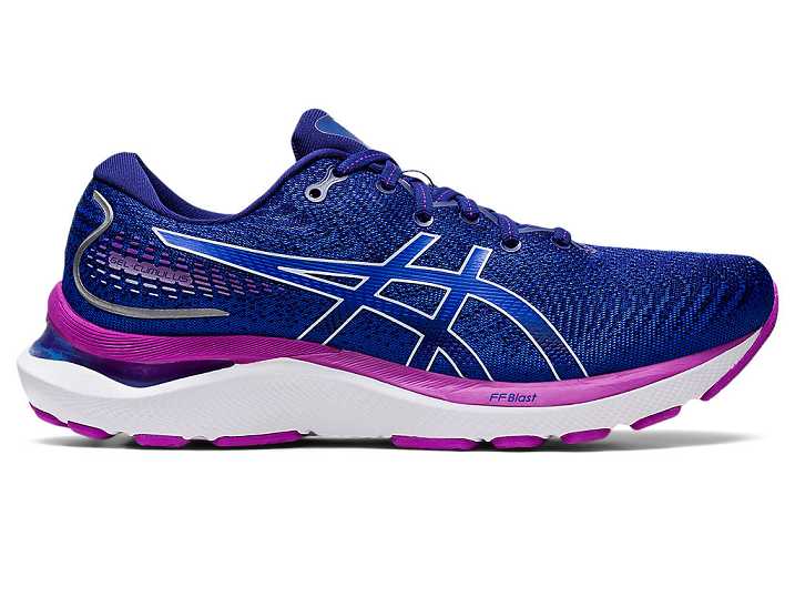 Asics GEL-CUMULUS 24 Ženske Tekaški Čevlji Modre | Slovenija-9170325