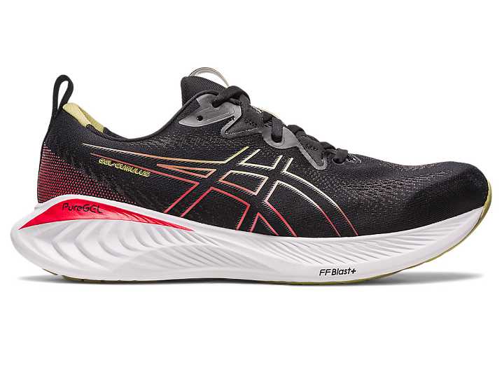 Asics GEL-CUMULUS 25 Moški Tekaški Čevlji Črne Rdeče | Slovenija-8304296