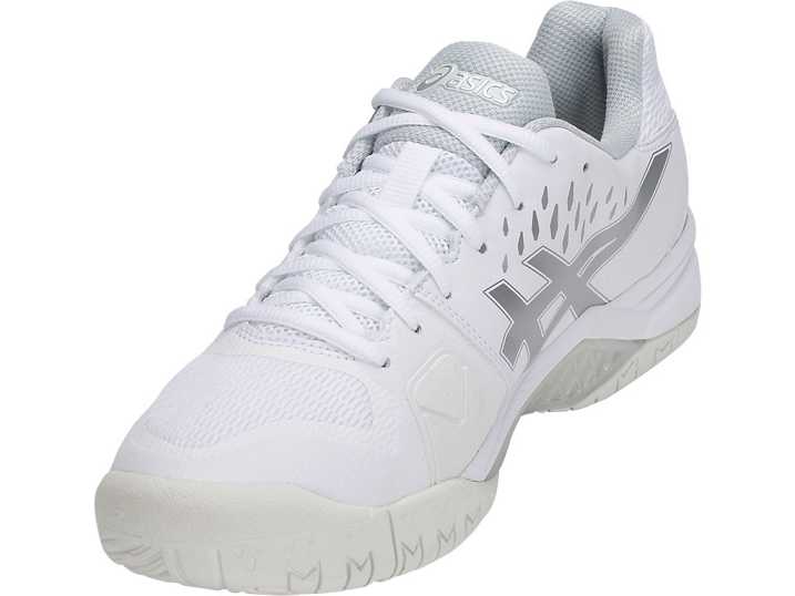 Asics GEL-Challenger 12 Moški Teniški Copati Bele Srebrne | Slovenija-9534126