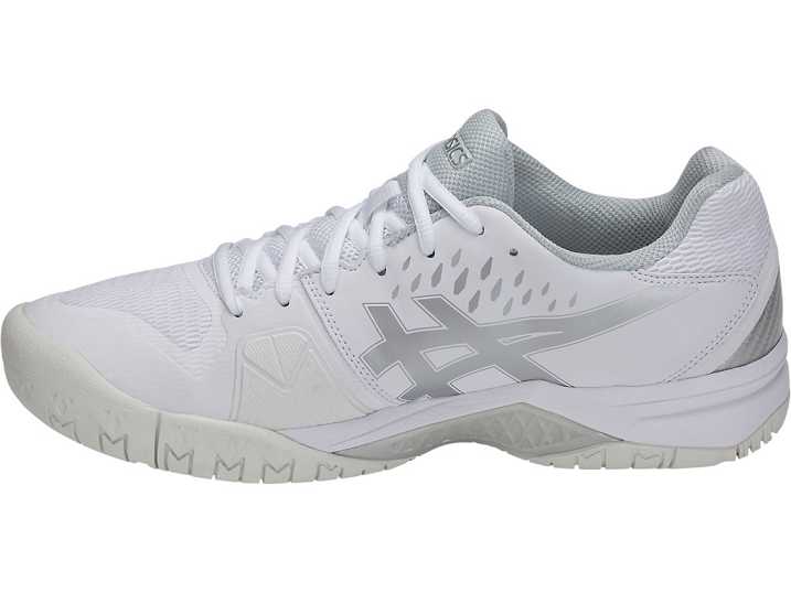 Asics GEL-Challenger 12 Moški Teniški Copati Bele Srebrne | Slovenija-9534126