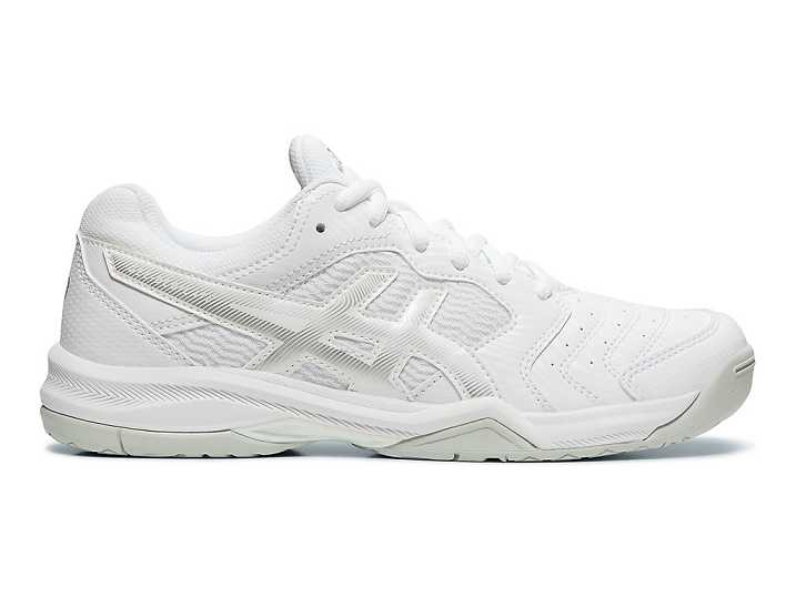 Asics GEL-DEDICATE 6 Ženske Teniški Copati Bele Srebrne | Slovenija-0184975