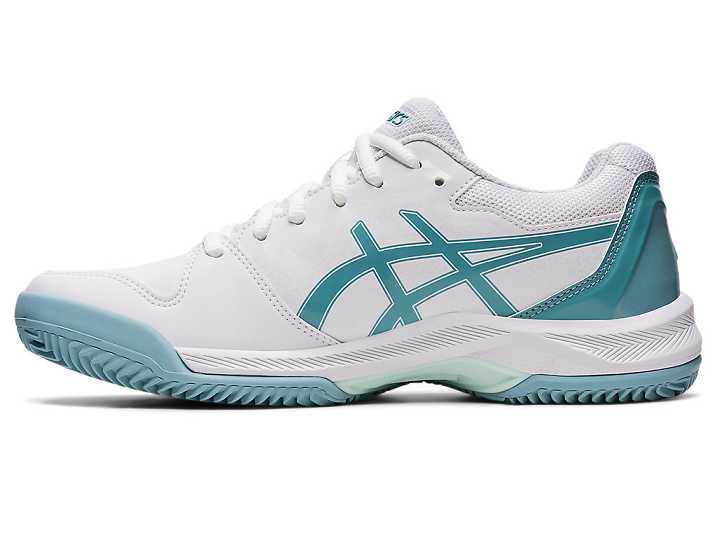 Asics GEL-DEDICATE 7 CLAY Ženske Teniški Copati Bele Modre | Slovenija-2389546