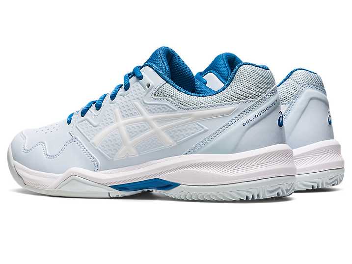 Asics GEL-DEDICATE 7 CLAY Ženske Teniški Copati Kremna Bele | Slovenija-9306817