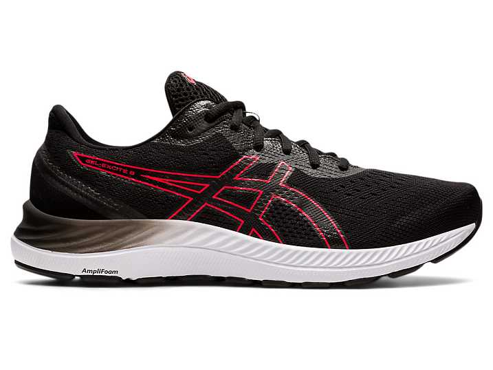 Asics GEL-EXCITE 8 Moški Pohodni Čevlji Črne Rdeče | Slovenija-5642379