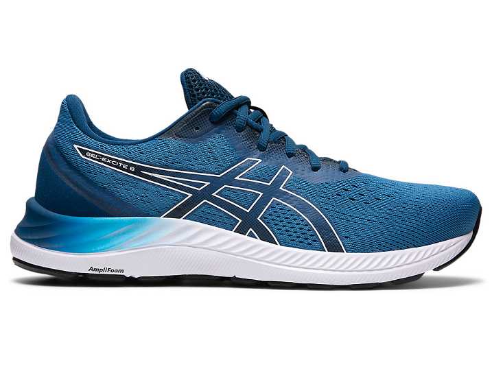 Asics GEL-EXCITE 8 Moški Pohodni Čevlji Modre Bele | Slovenija-7092845