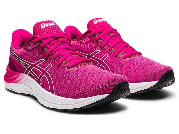 Asics GEL-EXCITE 8 Ženske Pohodni Čevlji Roza Bele | Slovenija-1693504