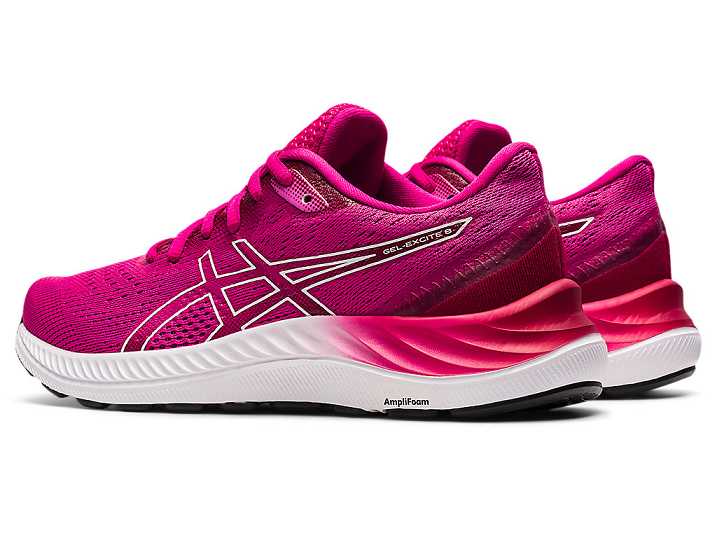 Asics GEL-EXCITE 8 Ženske Pohodni Čevlji Roza Bele | Slovenija-1693504