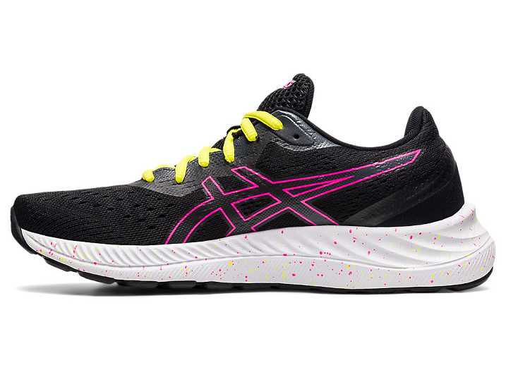 Asics GEL-EXCITE 8 Ženske Pohodni Čevlji Črne Roza | Slovenija-4805123