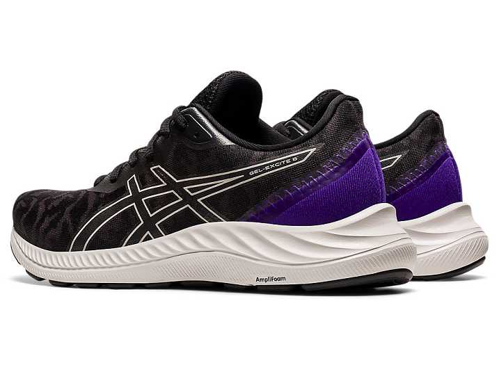 Asics GEL-EXCITE 8 Ženske Tekaški Čevlji Črne Sive | Slovenija-8429731