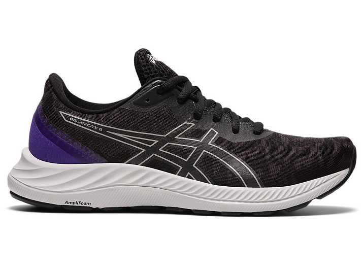 Asics GEL-EXCITE 8 Ženske Tekaški Čevlji Črne Sive | Slovenija-8429731