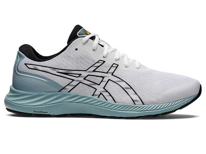 Asics GEL-EXCITE 9 Moški Tekaški Čevlji Bele Črne | Slovenija-9302458